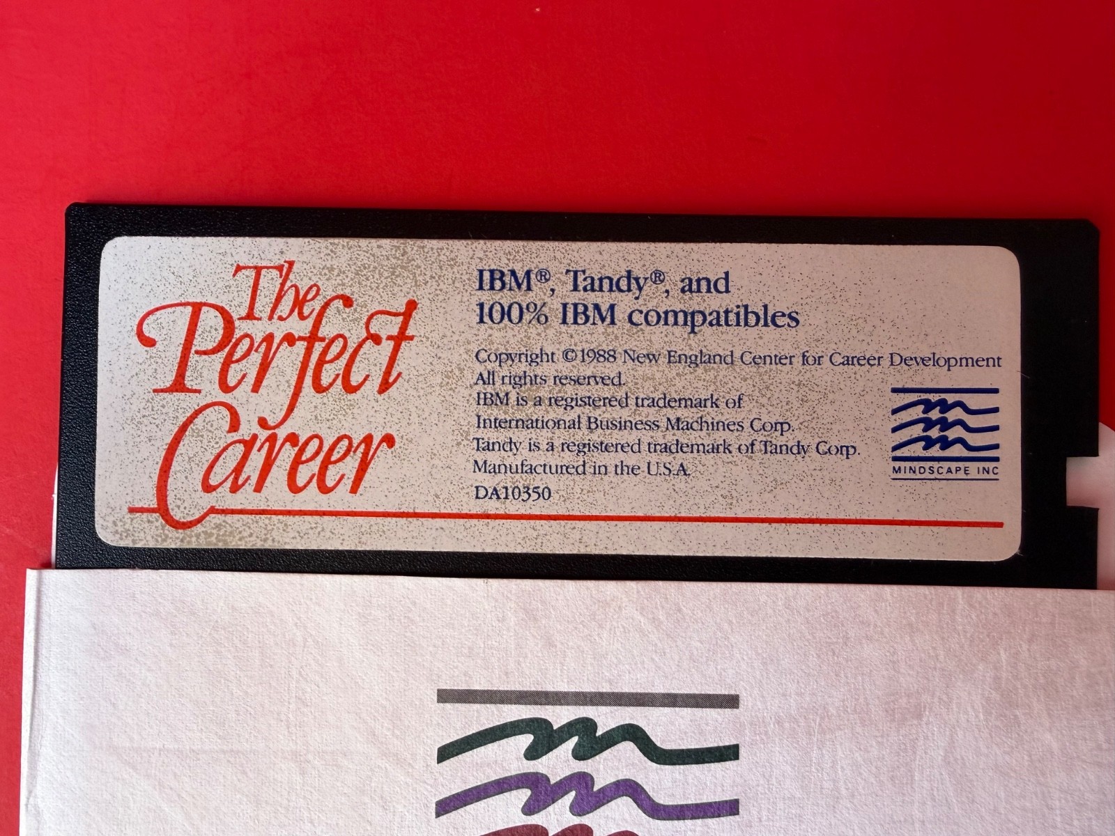 Mindscape The Perfect Career IBM / PC Software