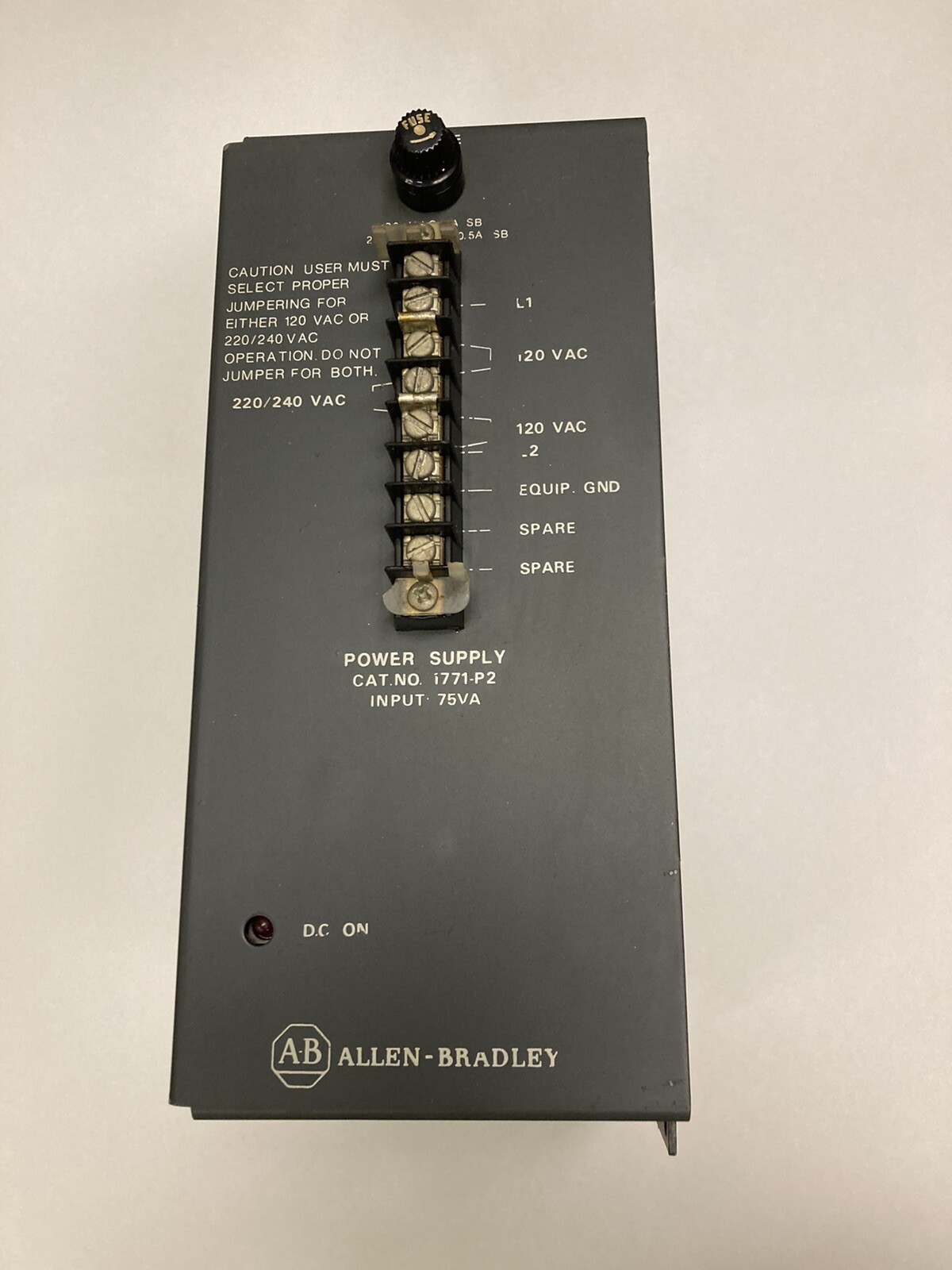 Allen-Bradley,1771-P2,Power Supply