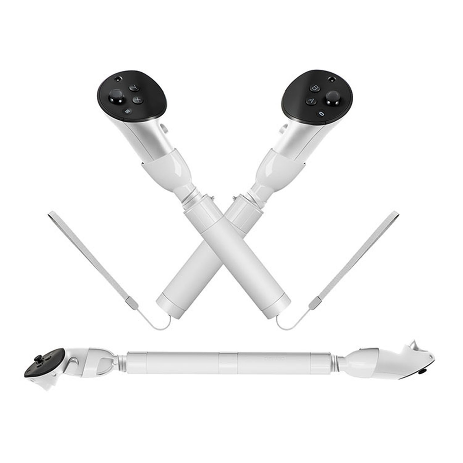 For Quest 3/3S VR Glasses Controller Golf Game Handle Extension Grip Accessories