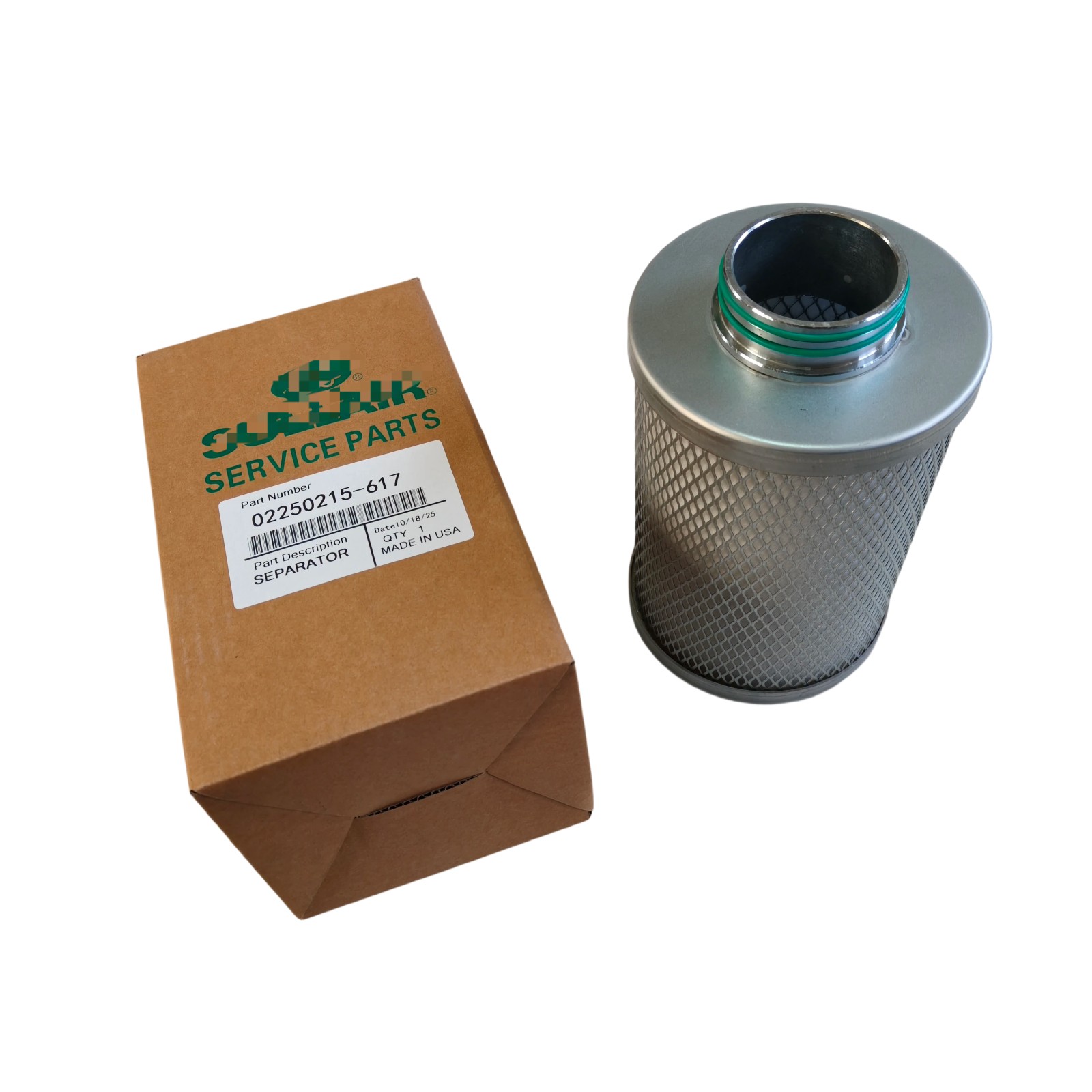 02250215-617 Oil Separator Element Suitable For Sullair Compressor Replacement