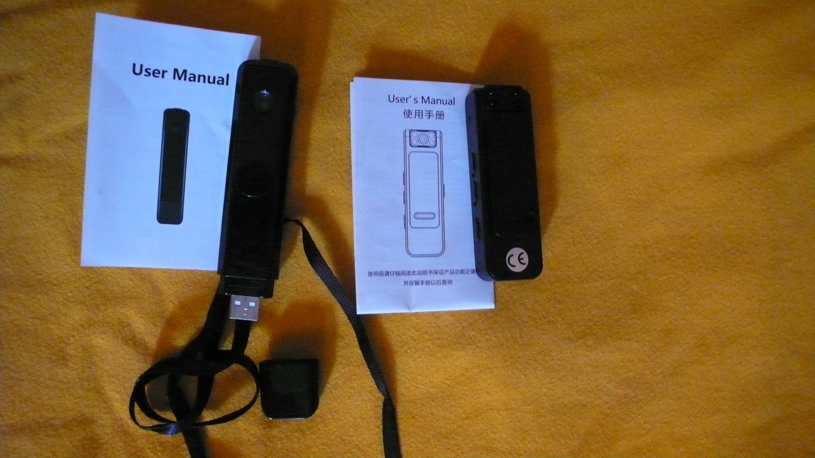 2 PACK POCKET HD COLOR CAMERAS Motion Sensor Night Vision Lithium Rechargeable