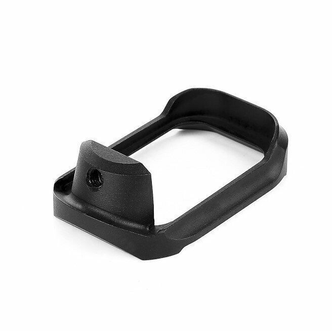 For Magwell Pro GLOCK 19 23 32 38 GEN 3/4 Aluminum Grip Adapter Base Parts Black