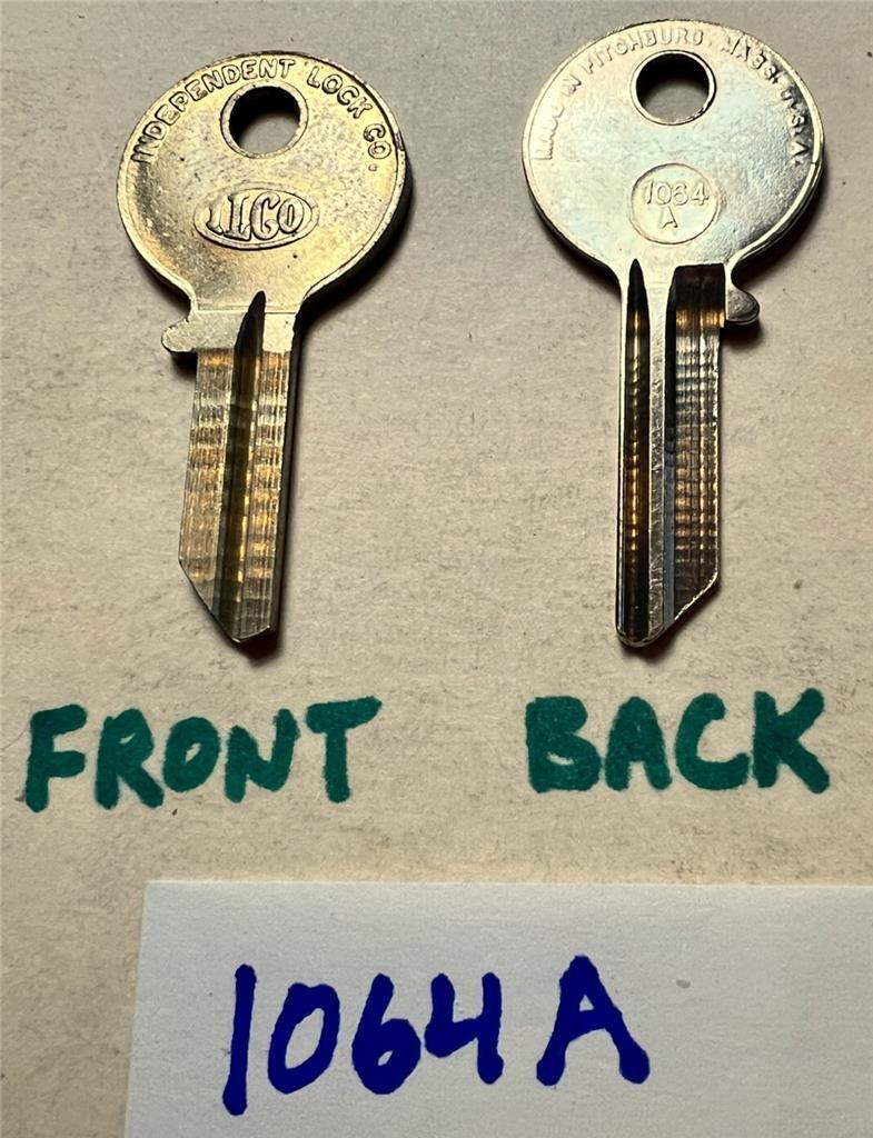 Vintage 1970s 1980s NOS ILCO 1064A key blanks, new old stock National NA1