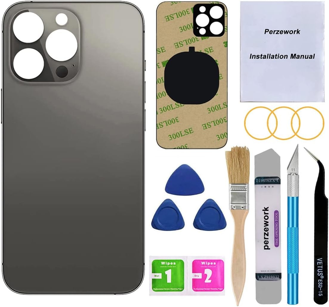 OEM Rear Cover Back Glass Replacement for iPhone 13 pro max 6.7 Graphite