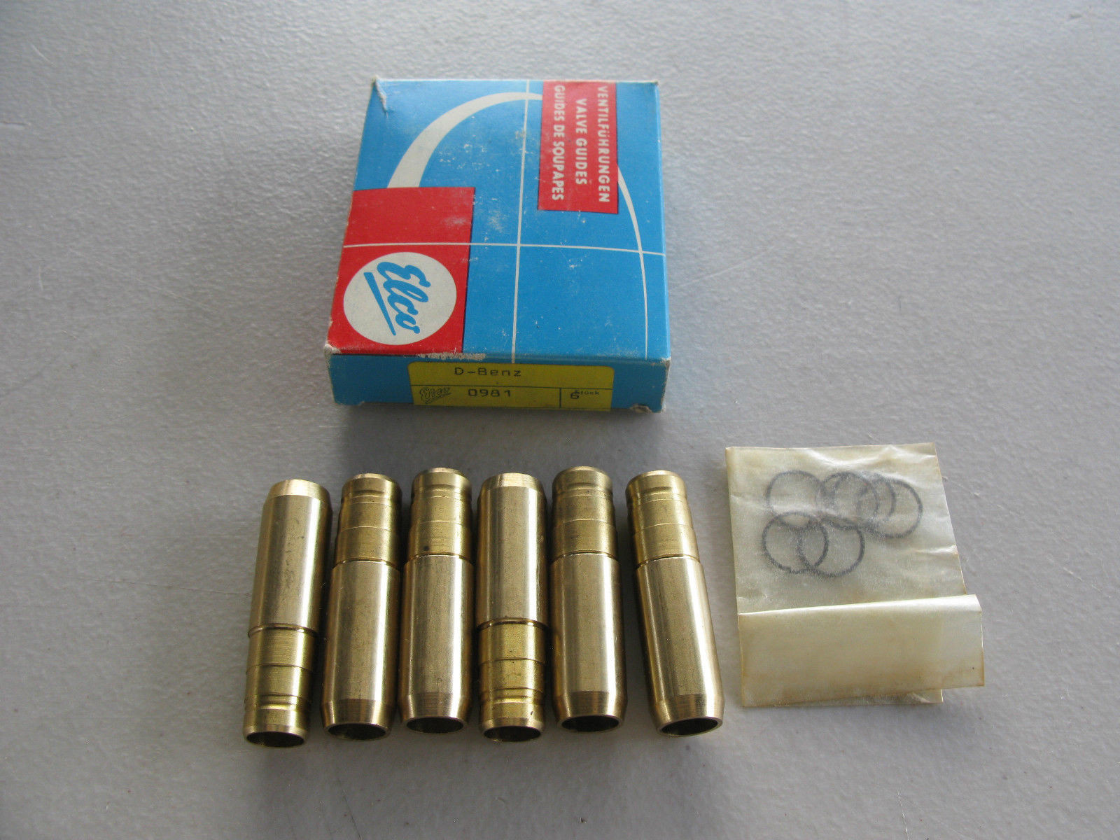 Elco Valve Guide 6 Pcs 0981 for 1975-1981 Mercedes-Benz 280 (110 050 3424)