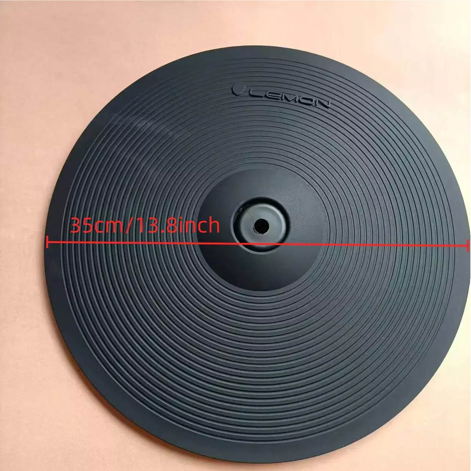 For Lemon Drum Cymbal 14" Double-piece Hihat with Controller.