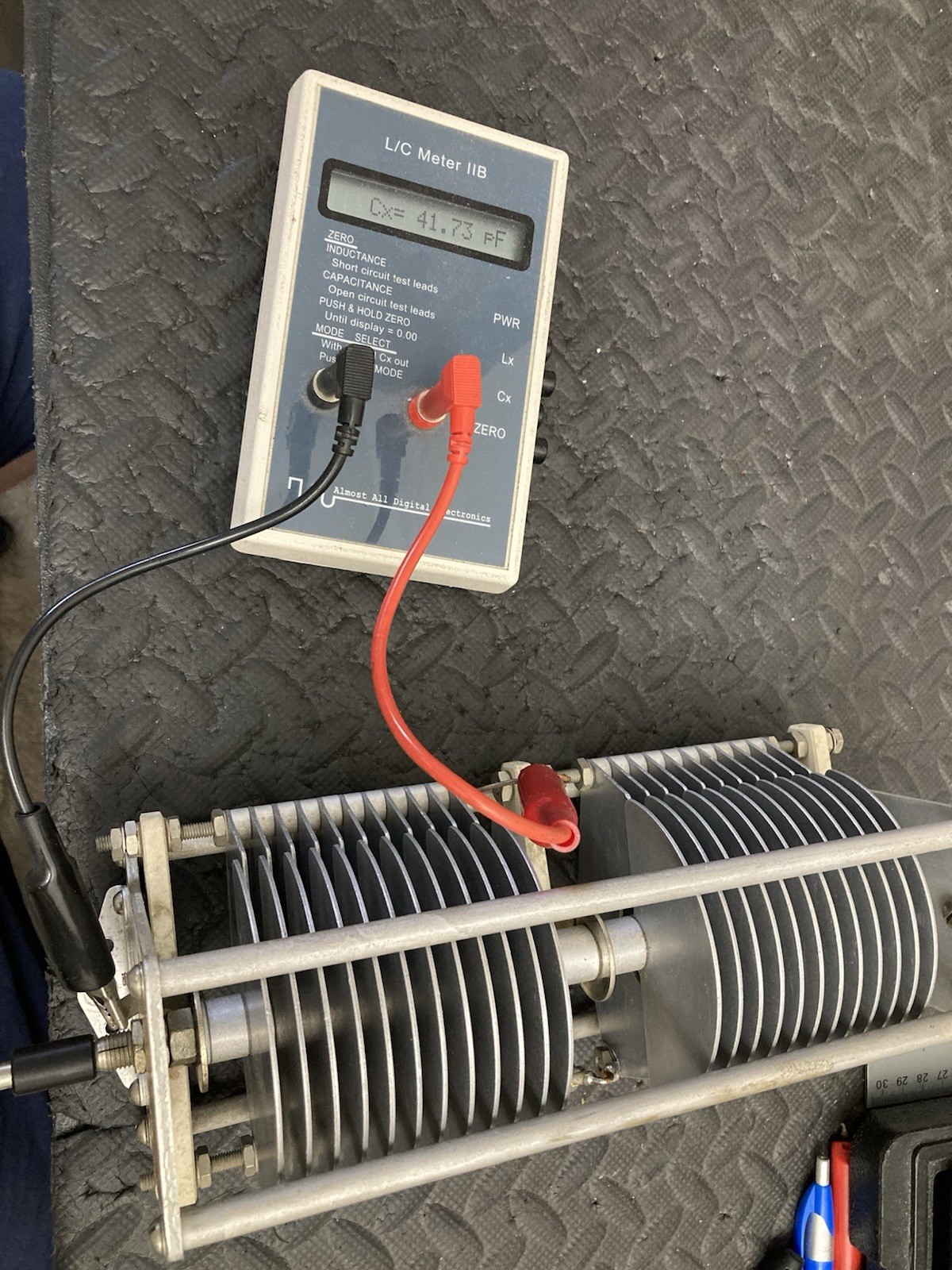 E.F. Johnson Dual 300pf @3500VDC