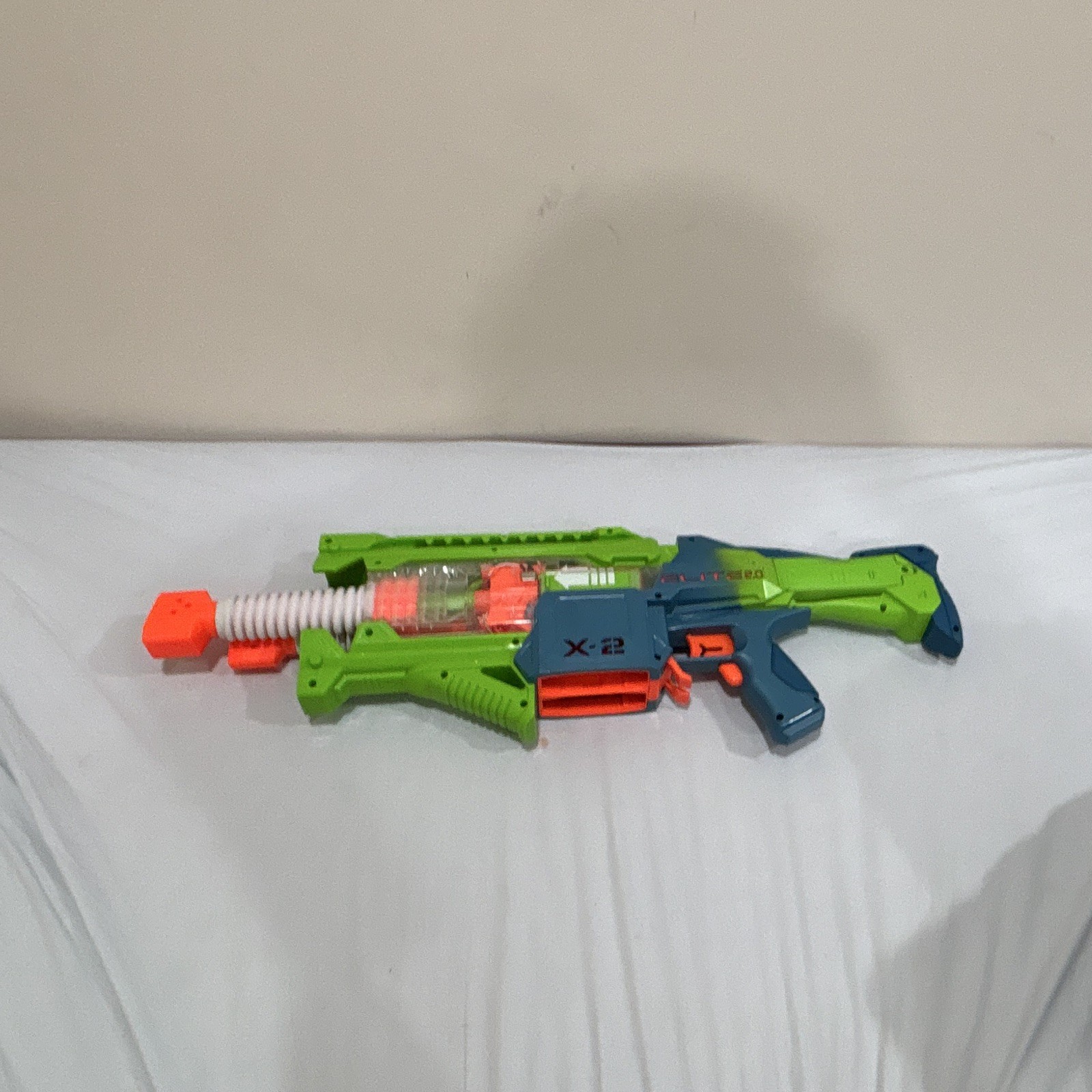 NERF N-Strike Elite Alpha Trooper CS-12 Dart Blaster Green/Blue/Orange