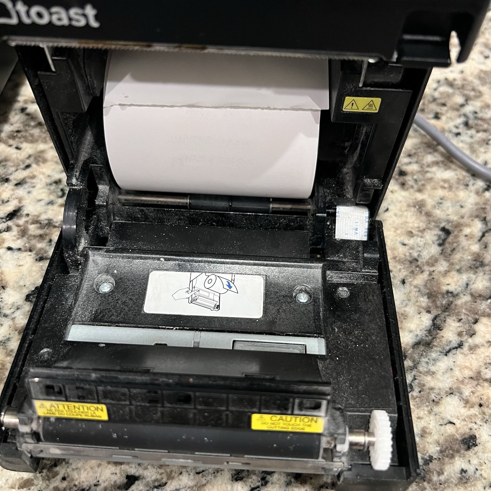 Toast Flex 14" POS Terminal & Receipt Printer Bundle w/ Attached Card Reader