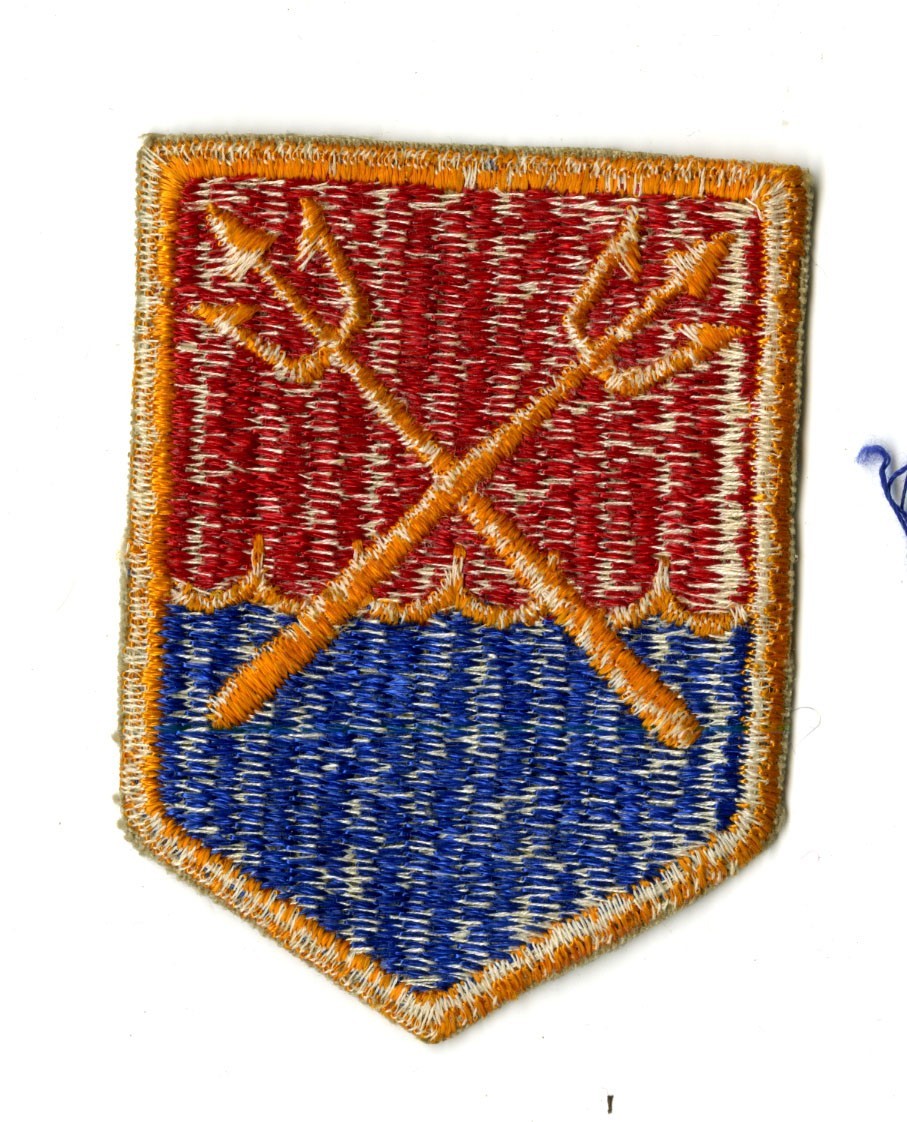 Eastern Defense Command White Back Patch WWII Vintage