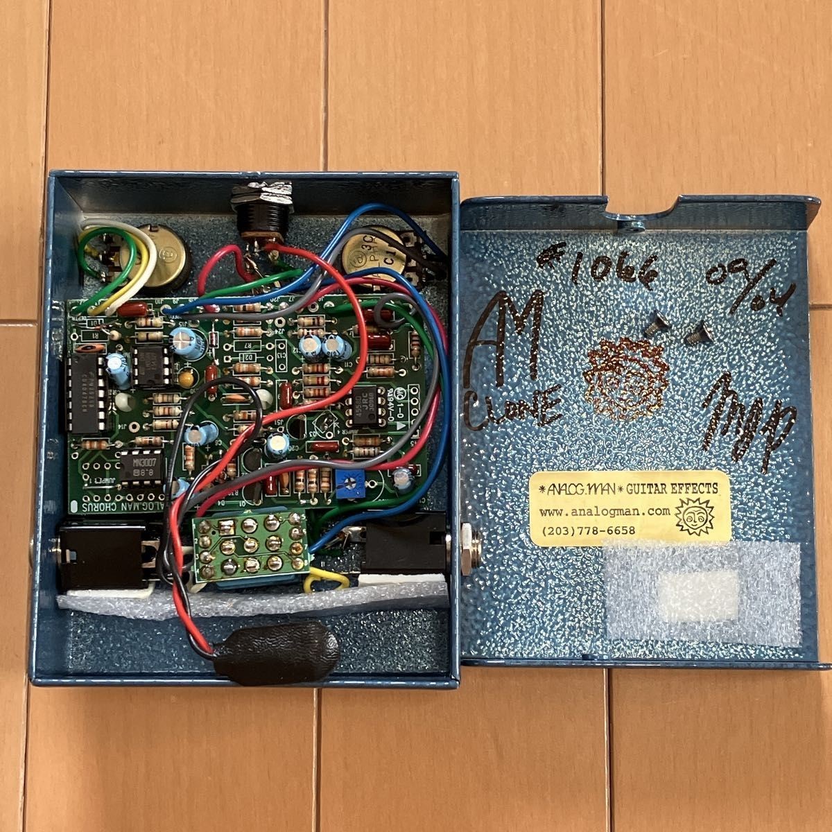 ANALOG.MAN CHORUS Effects Pedal Standard Unit Only from JAPAN