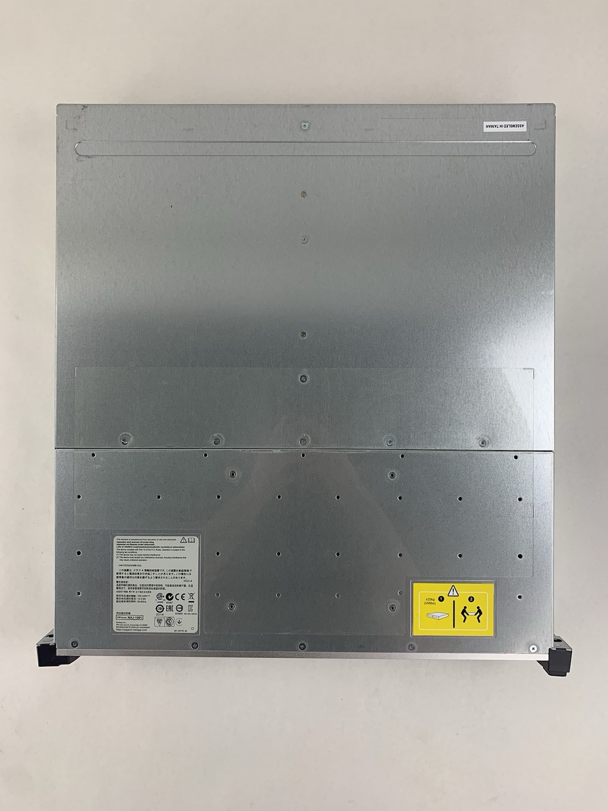 NetApp NAJ-1001 SAS Disk Array 24 Bay Shelf - No Logic Board, PSU, or HDD Caddy