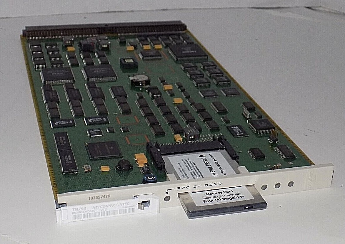 Lucent TN794 V12 NETCON/PKT INTFC w/ 4 megabyte Memory Card