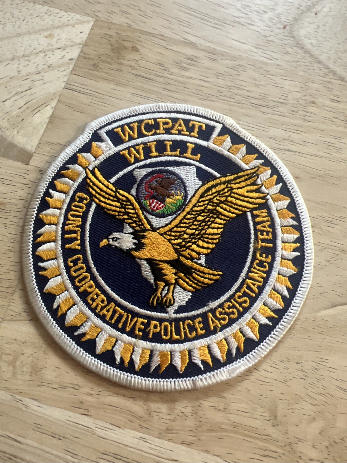 Will County IL Cooperative police assistance team patch. New
