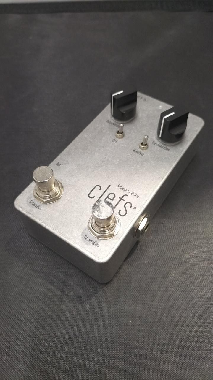 CLEFS #0/99 SaturationBuffer Pre Effect Pedal Used