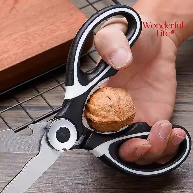 Heavy Duty Kitchen Scissors Poultry Bone Cutter Fish Meat Vegetable Shears