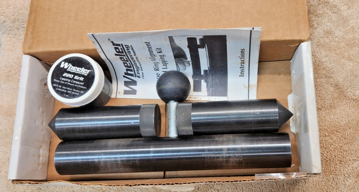Wheeler Scope Ring Alignment and Lapping Kit -30mm