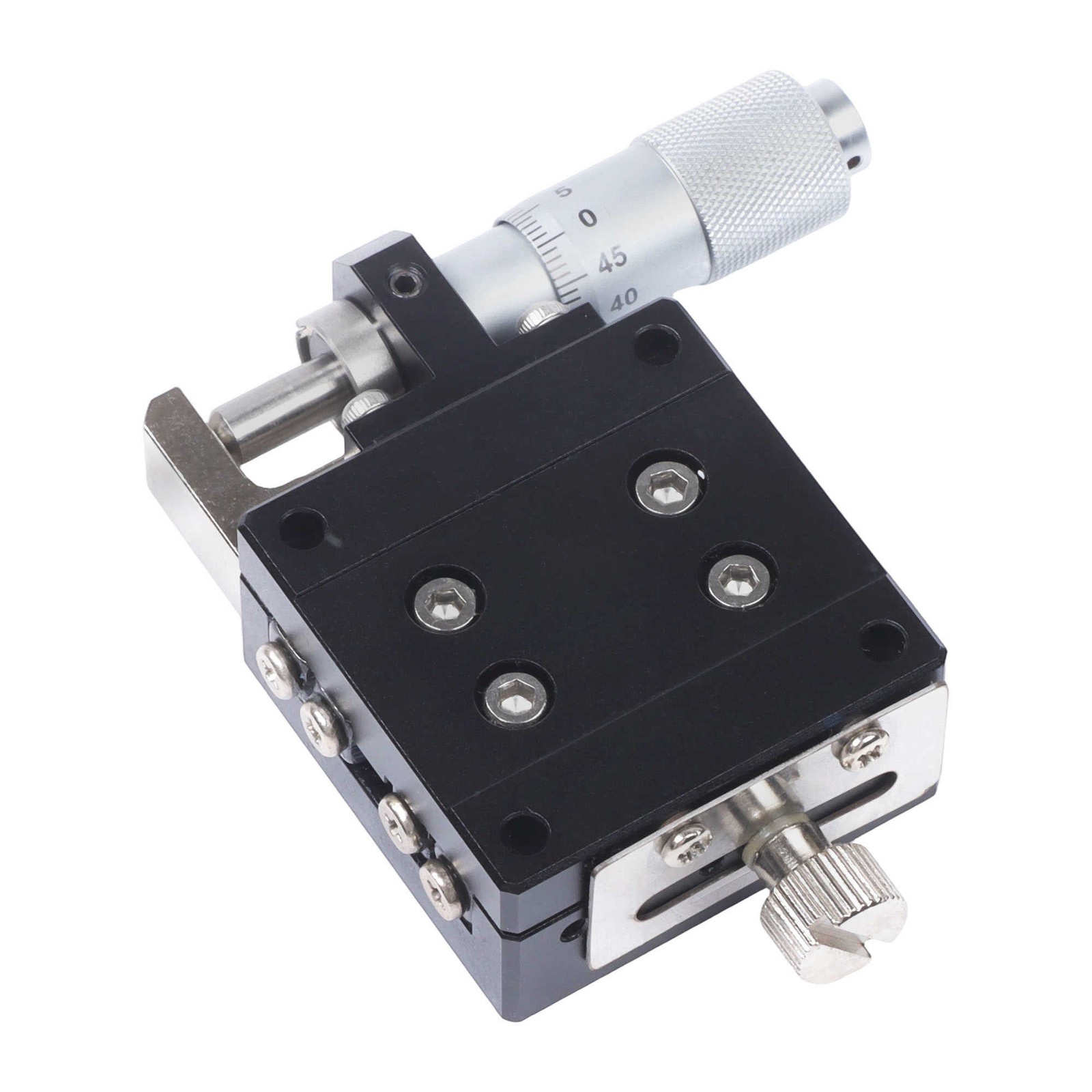 Precise Linear Stage SEMX40-AS X Micrometer Sliding Table Bearing Trim
