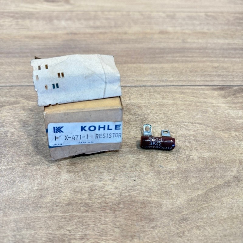 New KOHLER OEM NOS RESISTOR / X-471-1