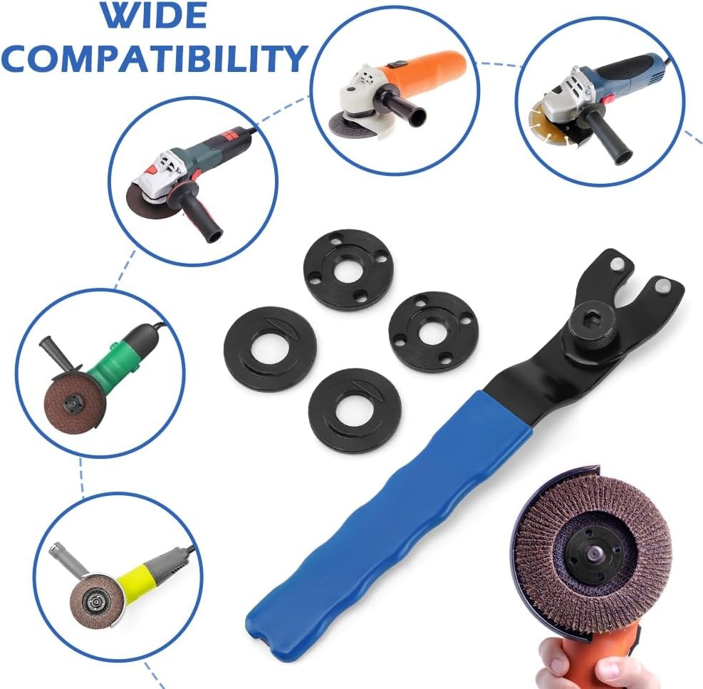 Grinder Wrench Universal Adjustable Spanner