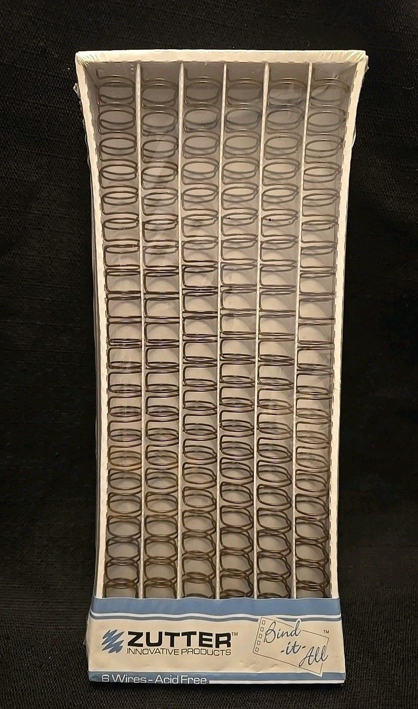 Zutter Binder Wire - Set of 6 5/8"  -New sealed