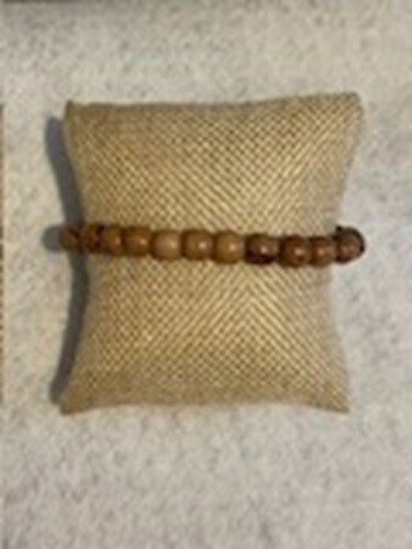 Brown Olive Adult Wood Bracelet