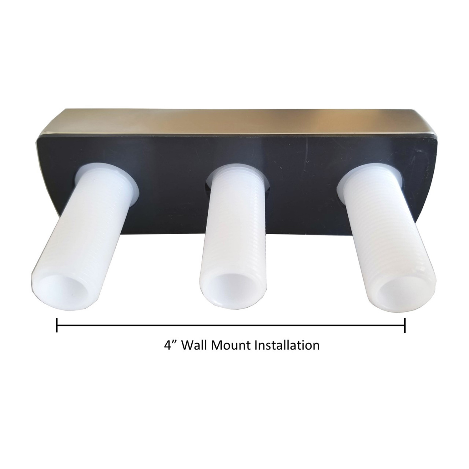 Mobile Home Two Handle 4" Shower Faucet Valve Chrome Finish