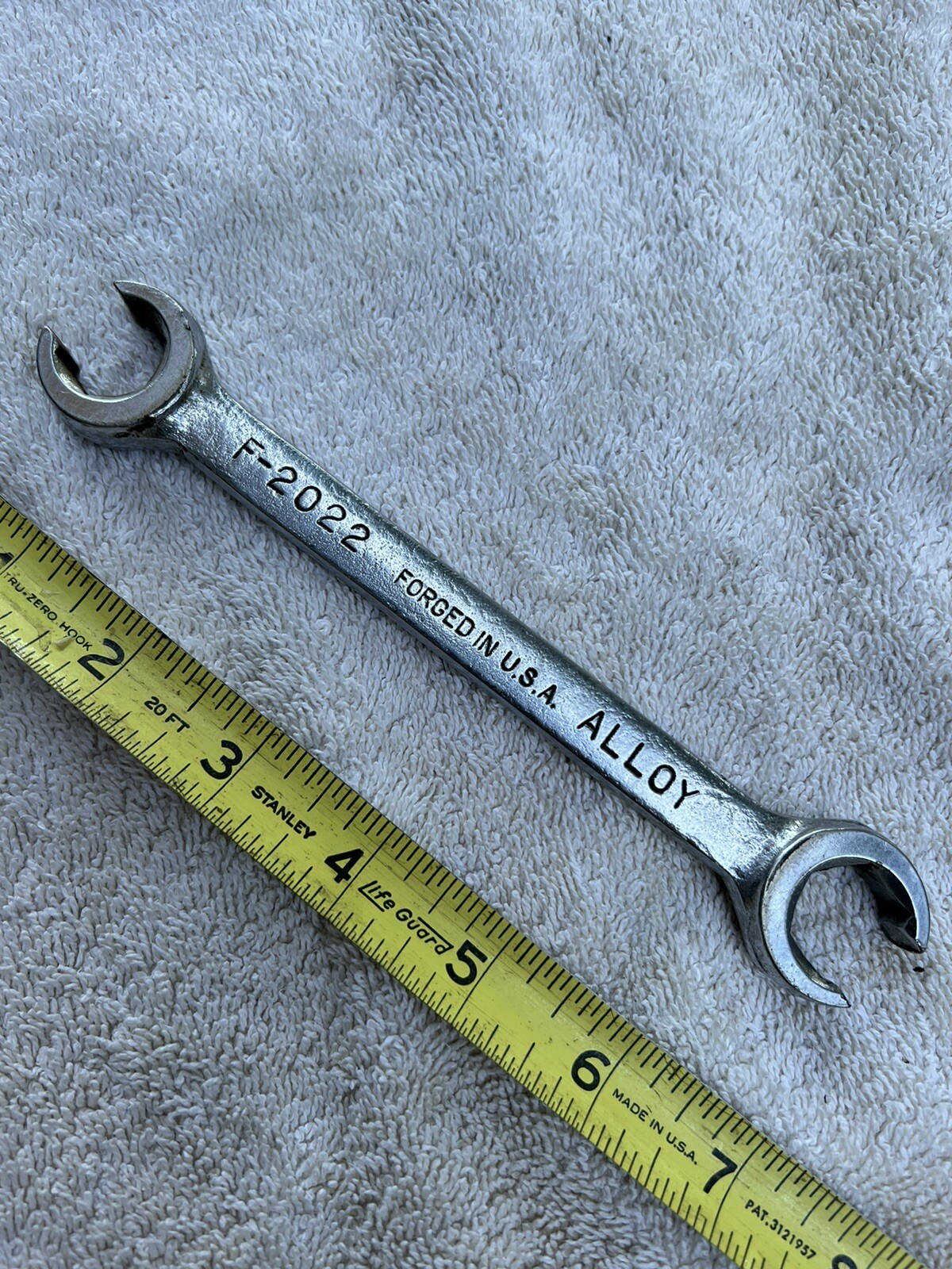 🇺🇸S-K Hand Tools F-2022 5/8" x 11/16" Open End Flare Nut Wrench🇺🇸