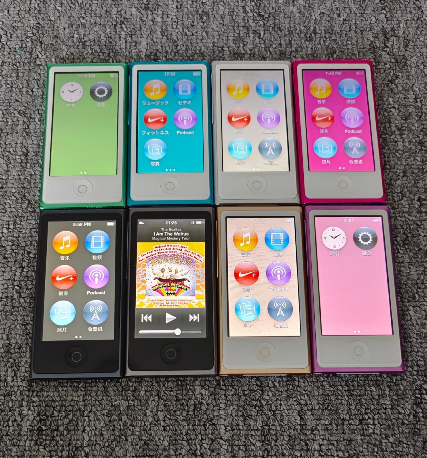 Apple iPod Nano 7th Generation 16GB All Colors With New battery Fast Free Ship