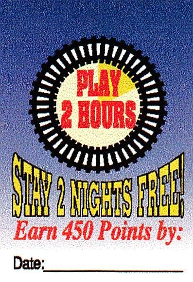 Ramada Express Casino - Laughlin, NV - Free Stay Sticker for Slot Cards