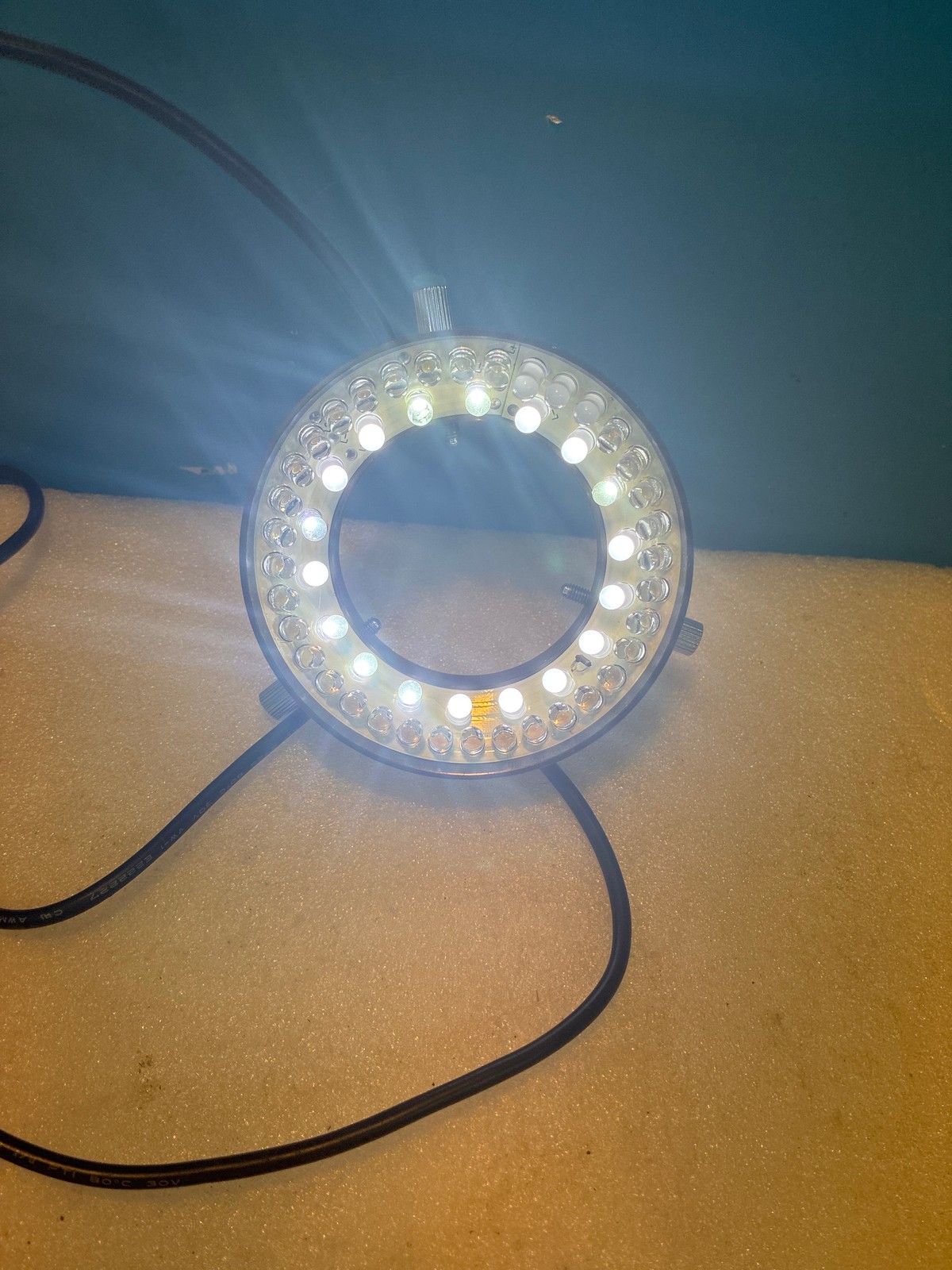 🔥 LED Ring Light for Stereo Microscope with LED Power Supply Controller