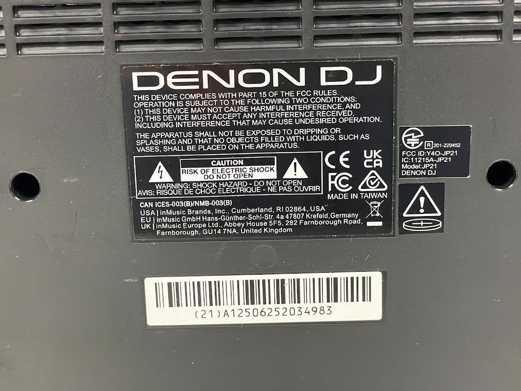 Denon DJ SC LIVE 4 Standalone DJ Controller