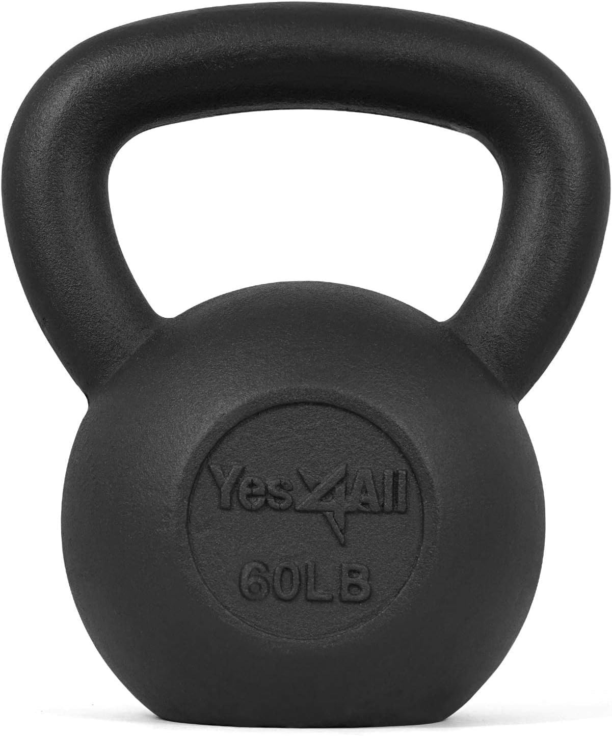 Cast Iron Kettlebell, Strength Training Kettlebells 5-80 Lb (5,10,15,20,25,30,35