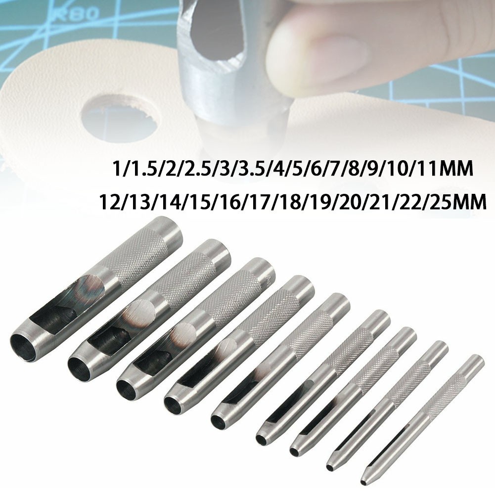 Indoor Hollow Punch Hole Punch Brand New Leathercraft Plastic 1mm-25mm