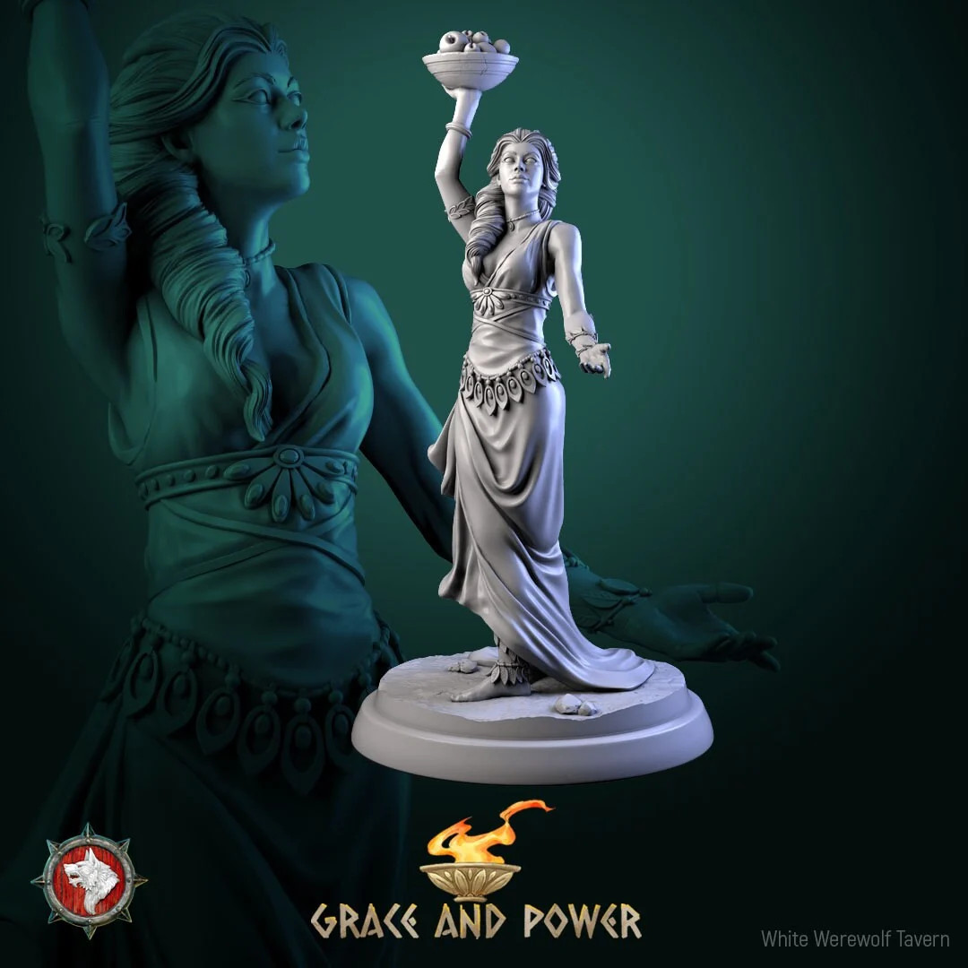 Hetairas Set - Resin Tabletop Miniature