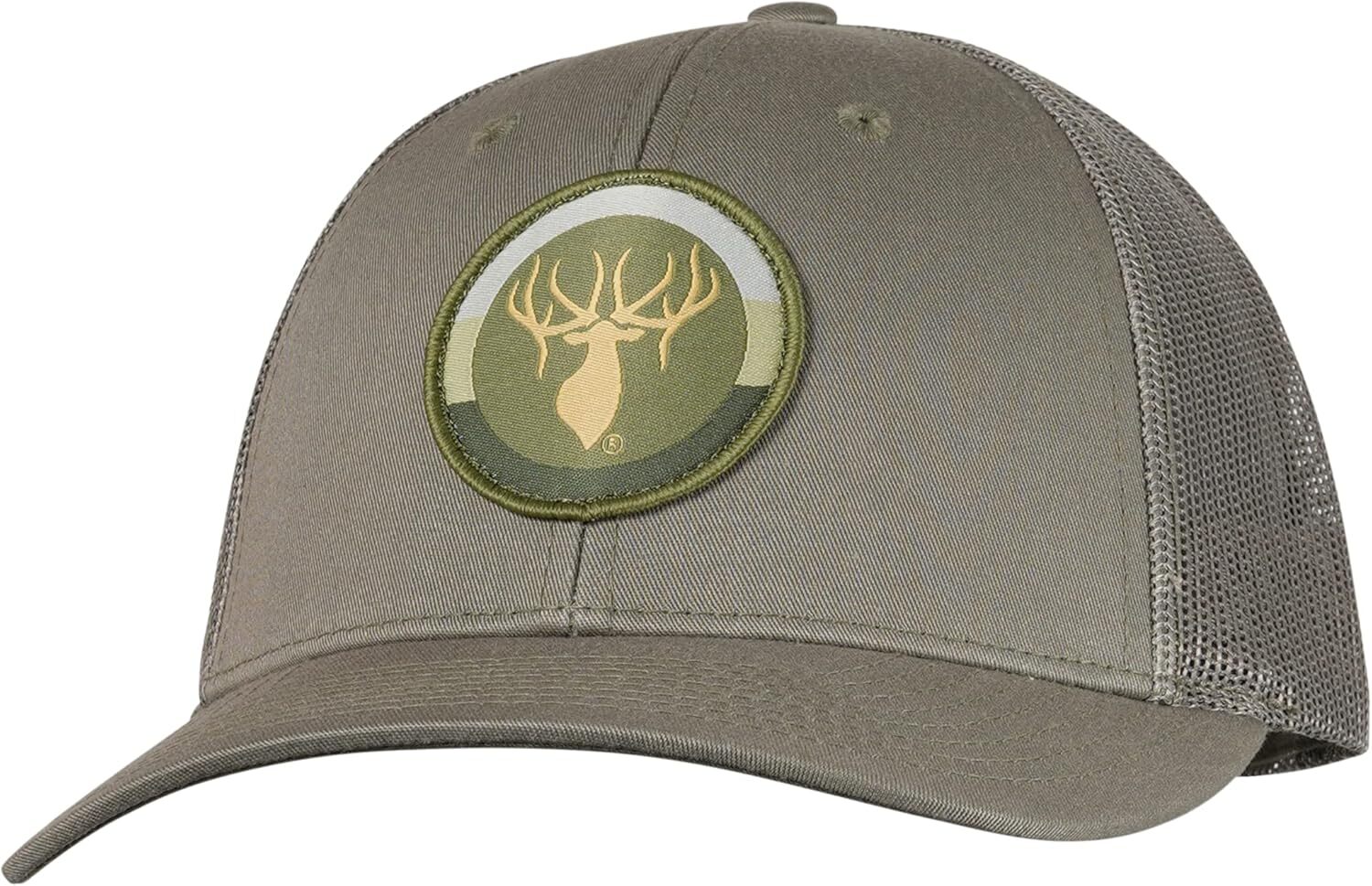 King's Camo Elk Logo Patch Hat One Size, Loden