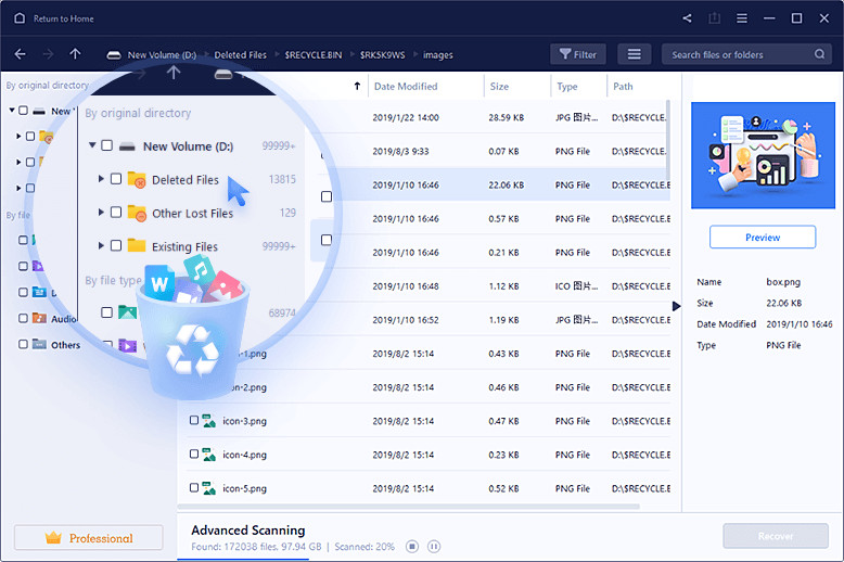 Easeus Data Recovery Lifetime 1 PC