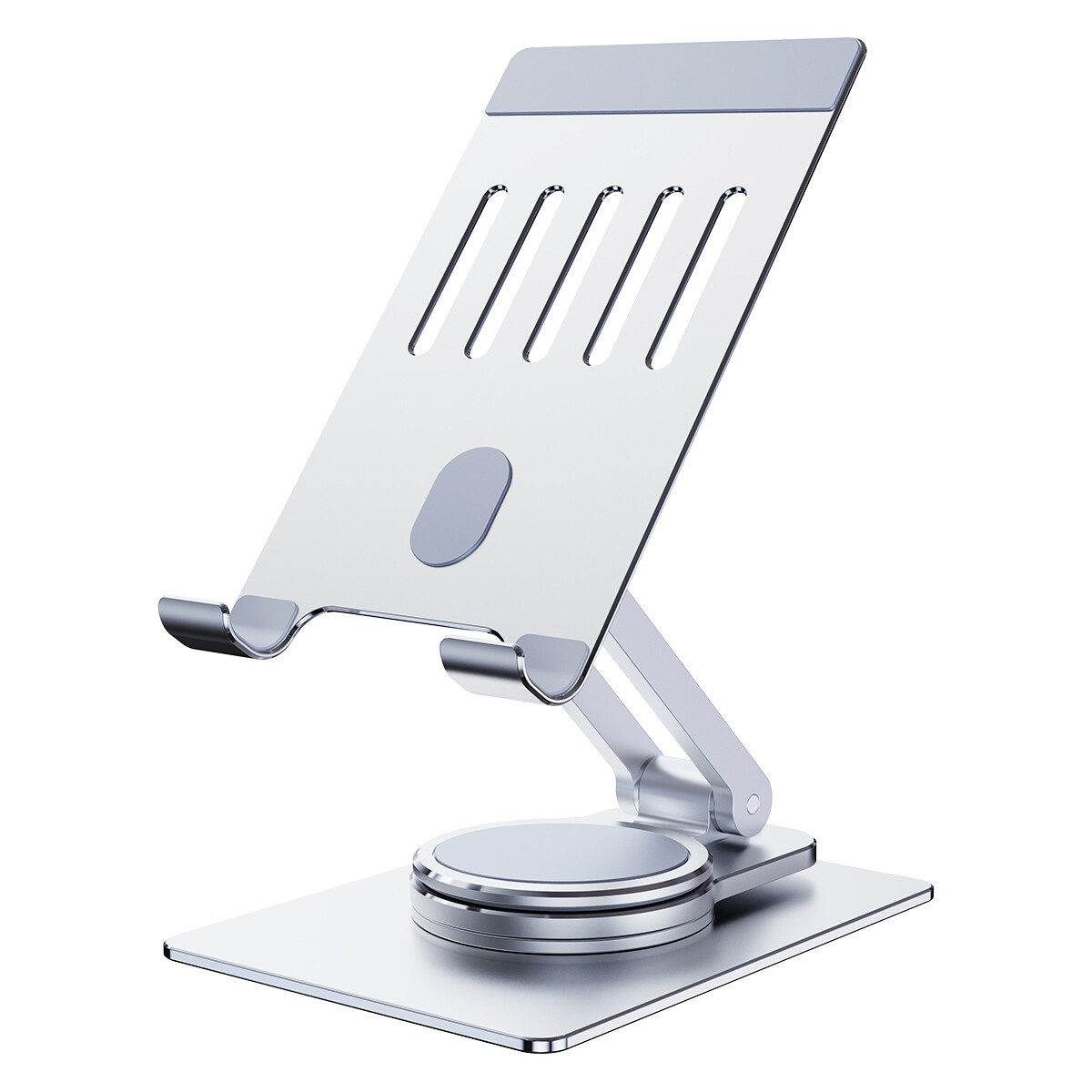 Foldable 360° Rotatable Base Desktop Stand Mount Holder for Tablet PC Cell Phone