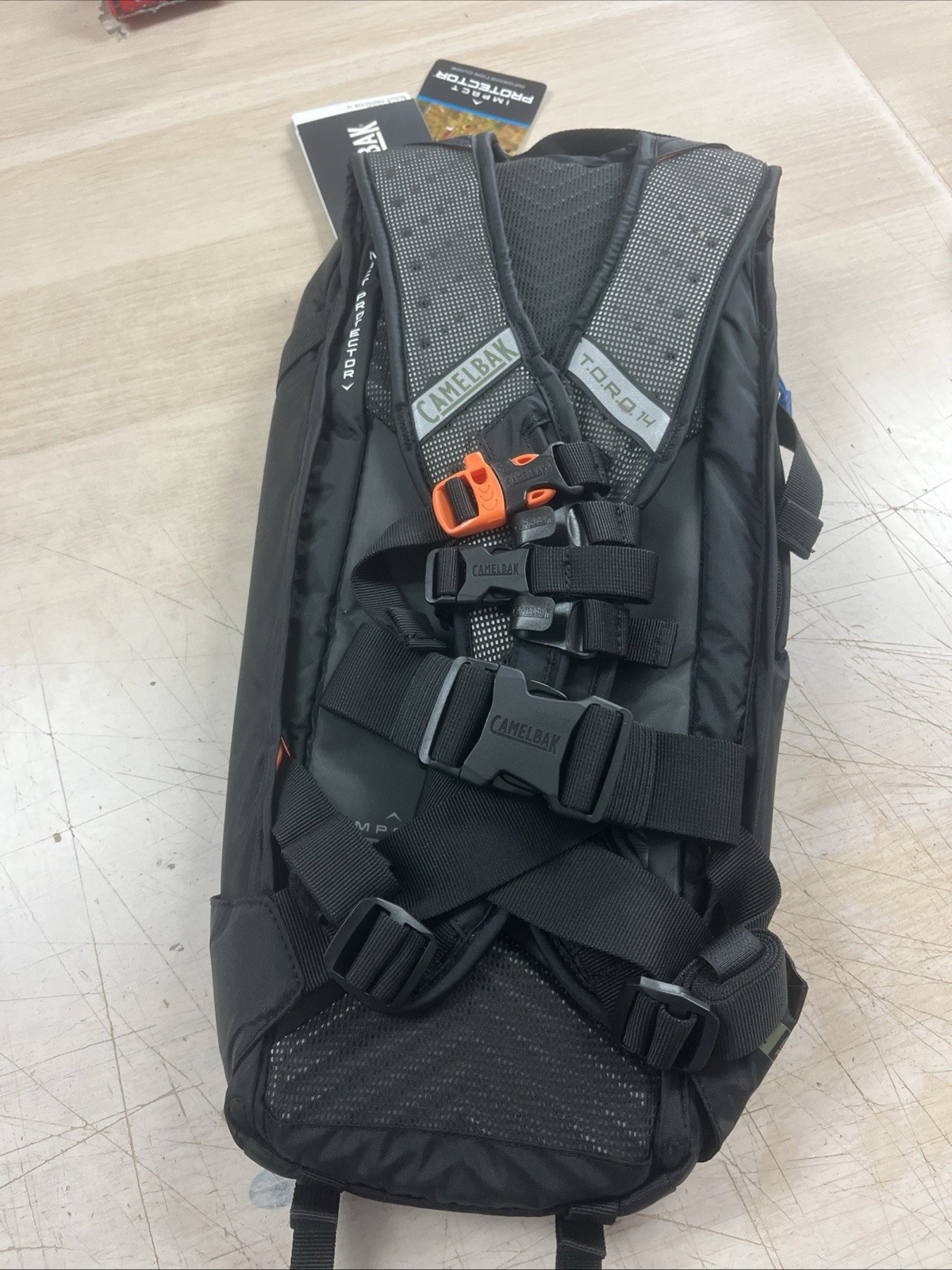 NWT Camelbak Impact Protector T.O.R.O. 14 Level 2 Backpack Biking Rbx
