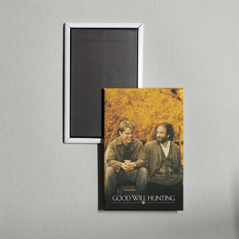 Good Will Hunting Mini Movie Poster Fridge Locker Magnet