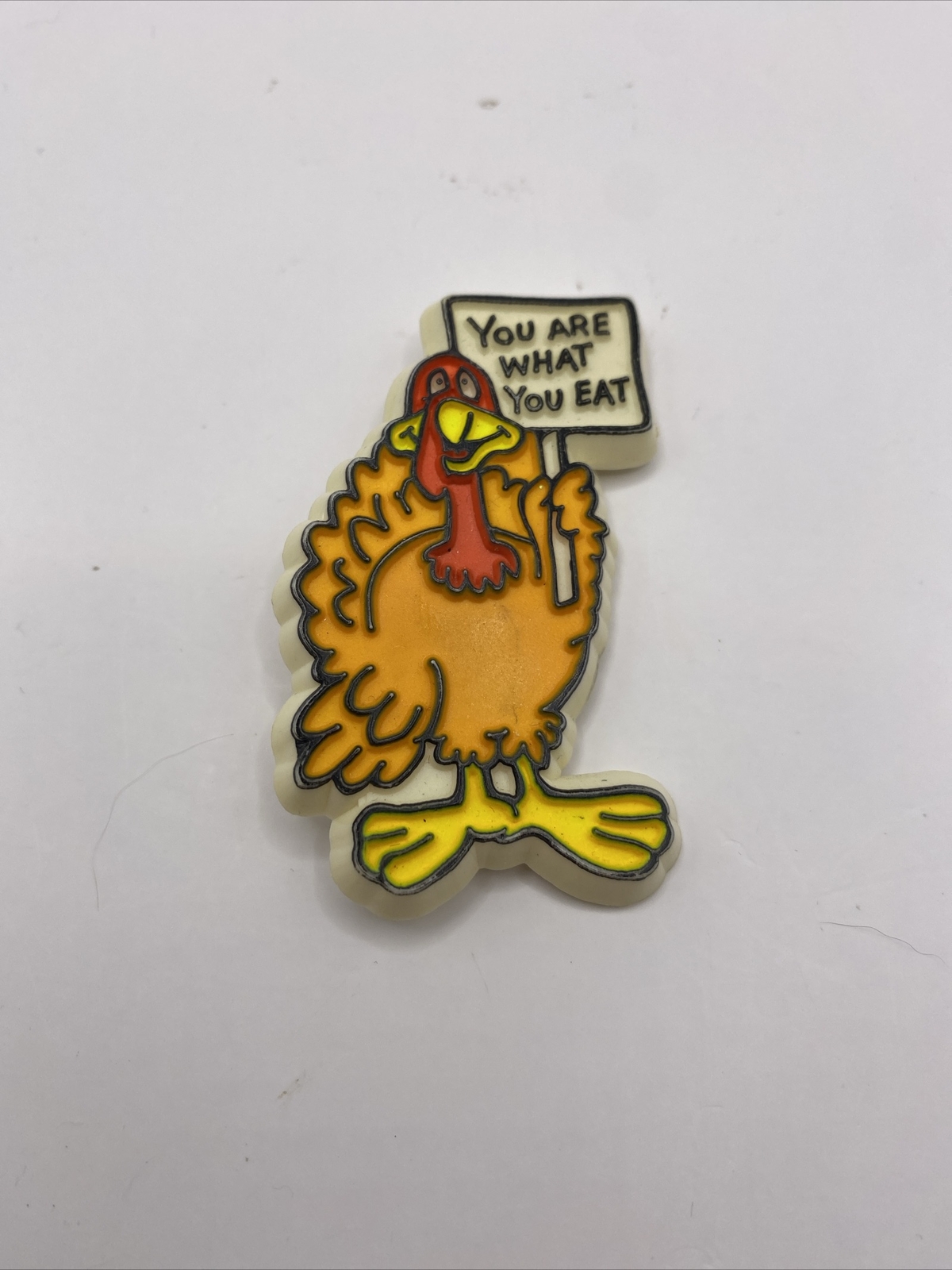 Hallmark Thanksgiving Pin Turkey “You Are What You Eat" FAST FREE SHIPPING!!!