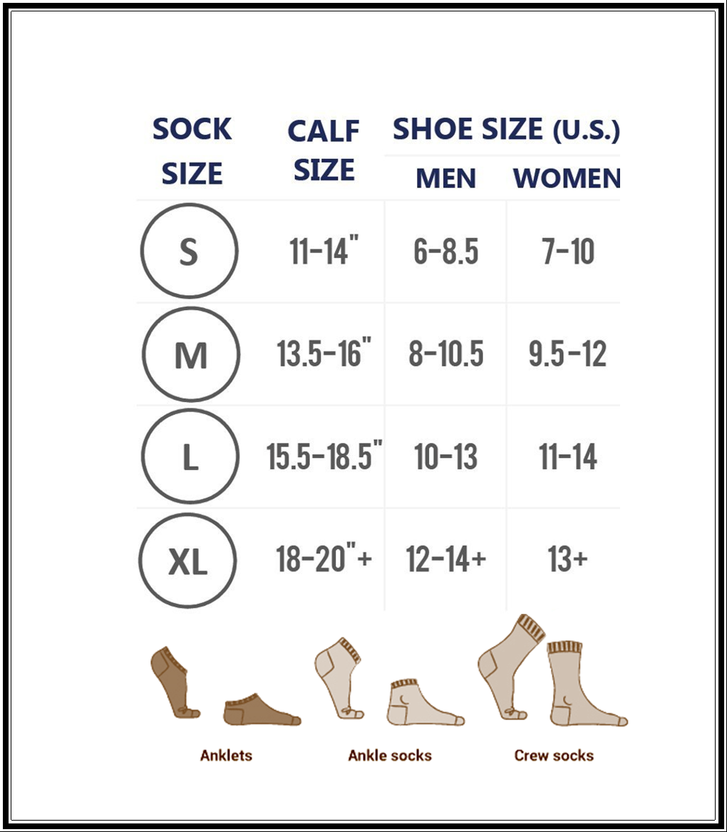 3 Pair Pack Active Pro Diabetic Socks Size 10 -13 Ankle Length - Black