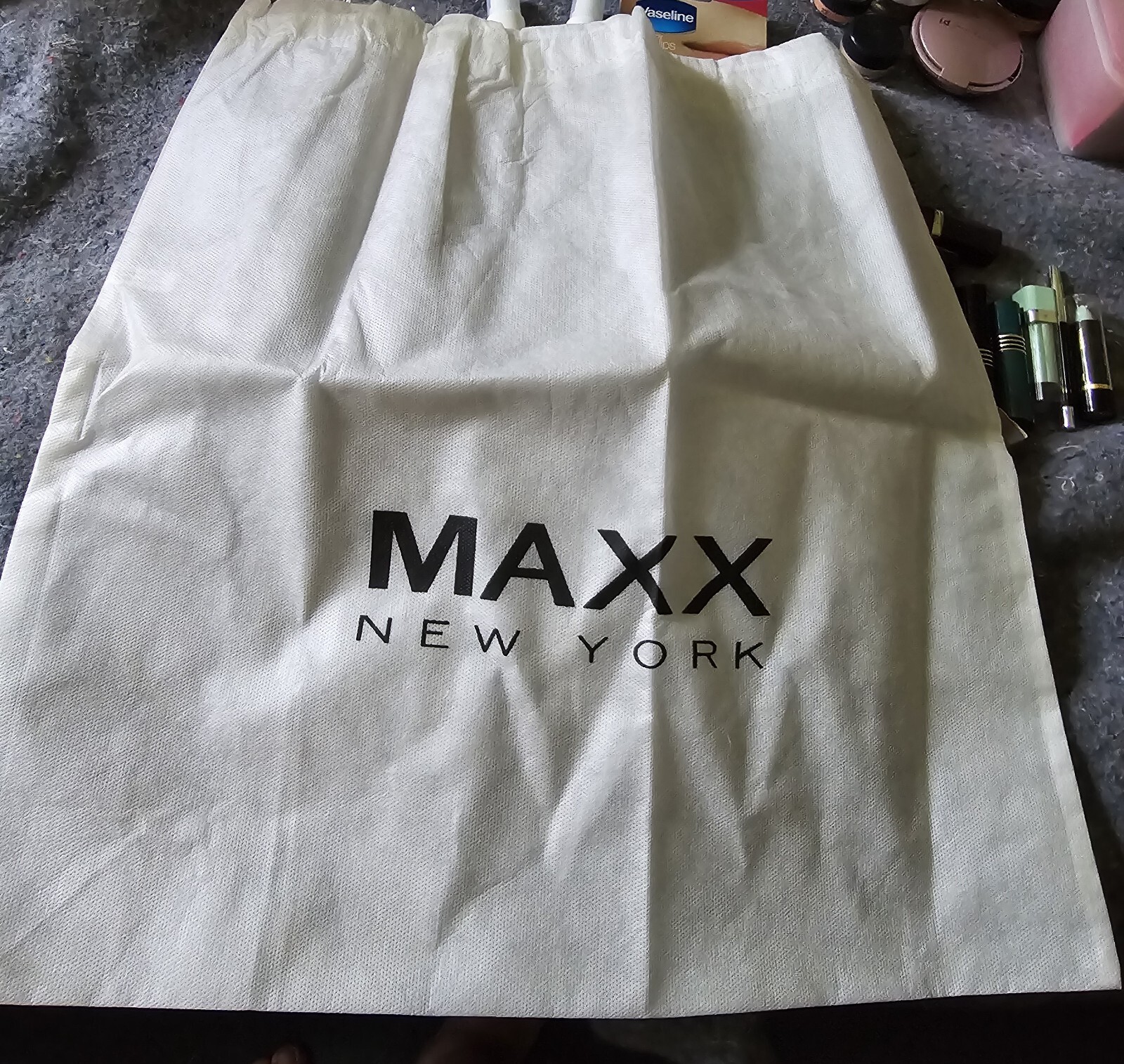 Maxx New York Drawstring Dust cover Shoe Purse Storage bag