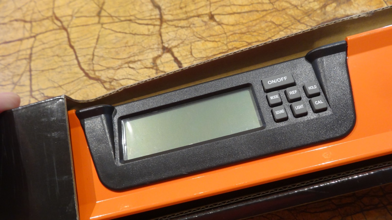 Johnson Level & Tool 1760-4800 Digital Box Level 48" Orange 1 Level Please Read