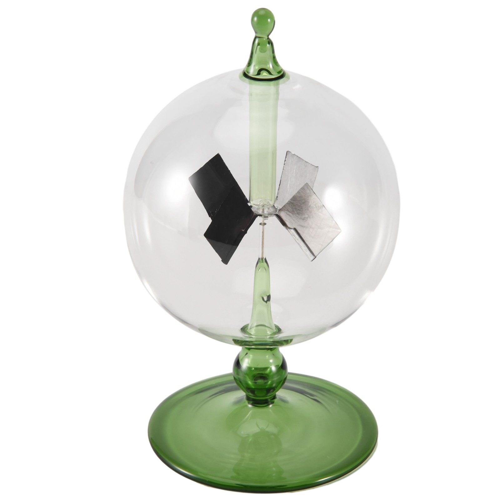 Green Solar  Radiometer Crookes Solar   Vanes Windmill Gift Home Desk4185