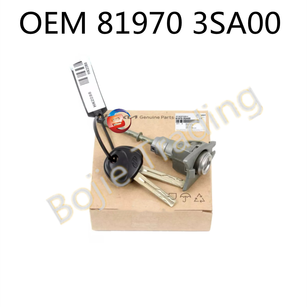 Genuine 819703SA00 Door Lock Cylinder w/ Keys Left LH For Hyundai Sonata 2011-14