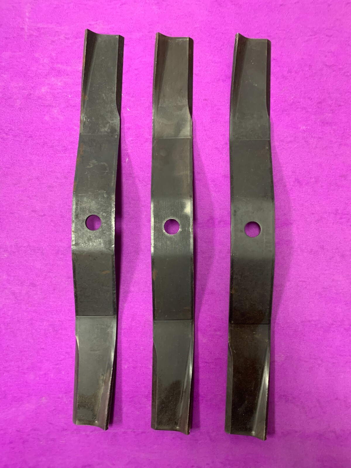 3 aftermarket blades for Woods 12170KT some RM48 rear mount grooming/belly mower