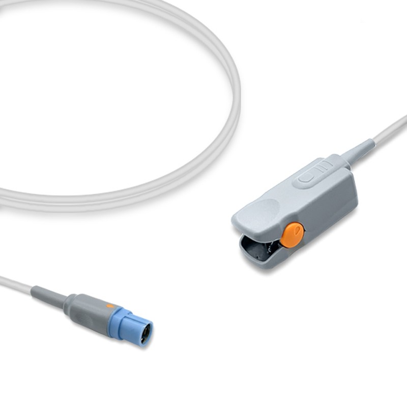Compatible Adult Finger Clip SpO2 Sensor for Siemens  3.0m (1Pc)