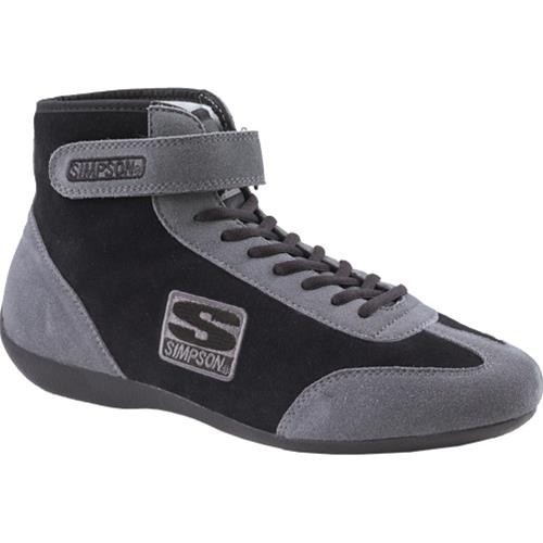 Simpson Racing MT110BK Driving Shoes Mid-top Size 11 Men's Size 13 Women's
