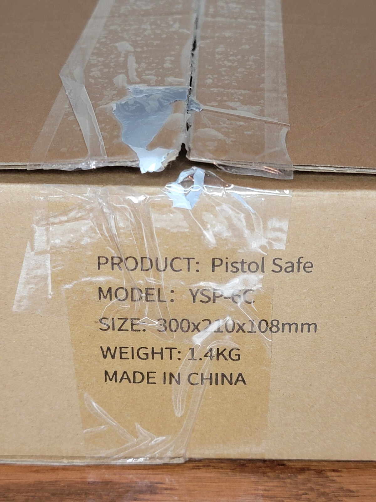 Younion Pistol Safe Portable Travel Gun Safe Handgun Lock Box